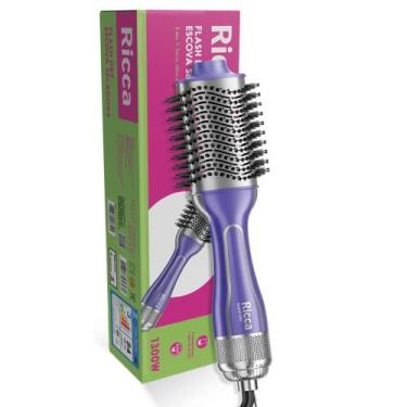 Imagem de Escova Secadora Ricca Flash Dry 1300w Bivolt, Bivolt