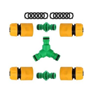 Imagem de Adaptador Extensor De Engate Rápido Tipo Y Para Mangueira De Jardim De