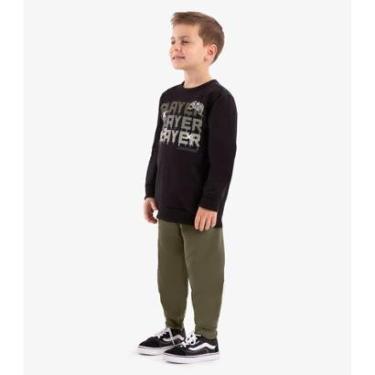 Imagem de Conjunto Infantil Rovitex Kids Blusão Com Calça Masculino-Masculino