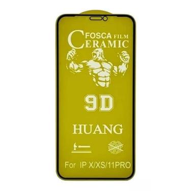 Imagem de Película De Cerâmica 9D Fosca Cobre Toda Tela Para iPhone X / Xs / 11 
