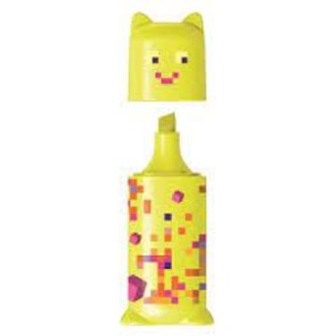 Imagem de Marca texto - mini pixel party - amarelo neon - MAPED
