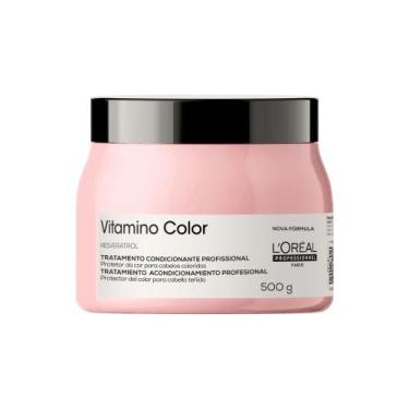 Imagem de Máscara Vitamino Color Loreal 500g Proteção Cor Brilho Intenso Hidrata