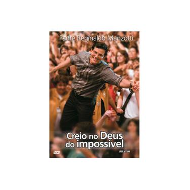 Imagem de DVD Padre Reginaldo Manzotti  - Creio no Deus do Impossível: Ao Vivo