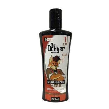 Imagem de Shampoo The Dodger For Men 3 Em 1 Barba, Cabelo E Corpo 300ml