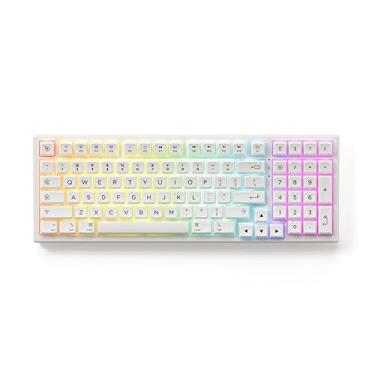 Imagem de TECLADO GAMER SWITCH AKKO AIR LINEAR KEYCAPS OSA PBT DOUBLE SHOT 1800 COMPACT MODELO PC98B PLUS AIR