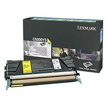 Imagem de Lexmark C520, C530 C5200YS Cartucho de toner do programa de retorno (amarelo)