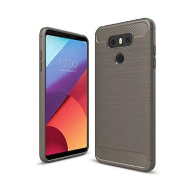 Imagem de Capa para LG G6 Plus, sensação macia, proteção total, anti-arranhões e impressões digitais + capa de celular resistente a arranhões para LG G6 Plus