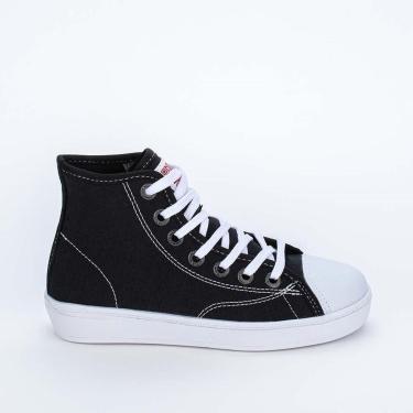 Imagem de Tênis Infantil Cano Alto Kidy KBucks Urbano Preto-Masculino