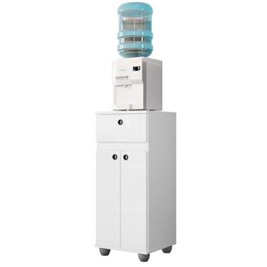 Imagem de Armário Suporte para Bebedouro Orion (Branco)