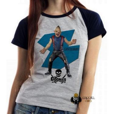 Imagem de Baby Look Blusa Feminina Ou Camiseta Unissex Goonies Sloth Chocolate