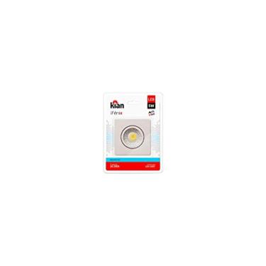 Imagem de Kian - Spot Led MR16 Quadrado 5W 6.000K Branca Fria Bivolt