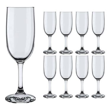 Imagem de Taça de Champanhe de Cristal Casamento 180ml - 8 Unidades, Taça champa