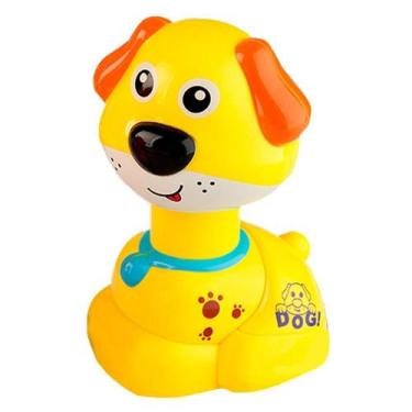 Imagem de Brinquedo Corre-Corre Happy Cachorrinho Zoop Toys Amarelo