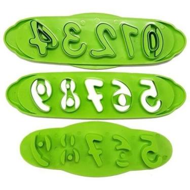 Imagem de Cortador Ejetor De Números Para Decoração 4Peças - Gmezn301 - Prime Ch