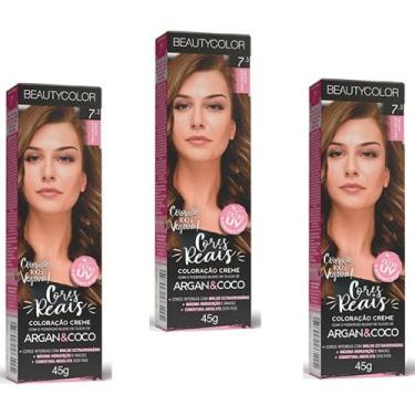 Imagem de Beauty Color Tintura 6.0 LOURO ESCURO 45gr (03 Unidades) Cores Normais