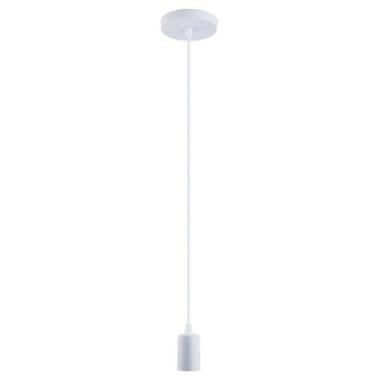 Imagem de Pendente Luminária Unic Branca Soquete E27 Área Gourmet - Startec, Biv