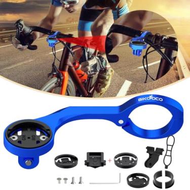 Imagem de BIKOOCO Suporte de computador para ciclismo frontal - Suporte de bicicleta Garmin para Garmin Edge 200 500 510 520 800 810 820 1000 1030, suporte de computador de bicicleta compatível com computador