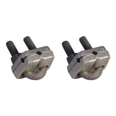 Imagem de Kit C/2 - Para-Raio Conector Cabo/Haste Com Grampo Em ''U'' - RAYCON