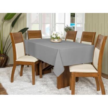 Imagem de Toalha De Mesa Oxford Retangular 2,00x1,45m 6 Lugares - Actual Decor, 