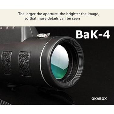 Imagem de monóculo Luneta 10X40 mm Impermeável prismas BaK-4 - X-ZOOM