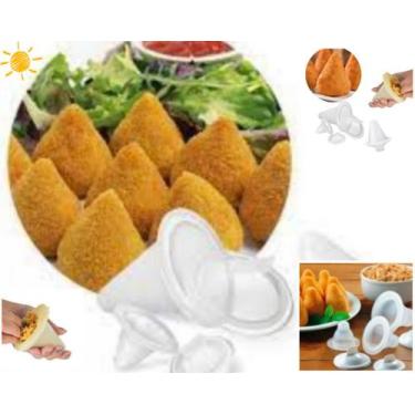 Imagem de 2 Kits De Formas Forminhas Modeladoras Molde Para Coxinha 3 Tamanhos K