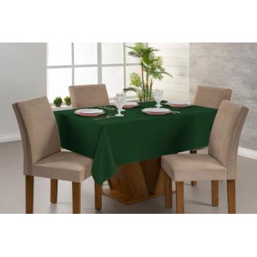Imagem de Toalha De Mesa 1,50x1,50 Tecido Oxford Quadrada Jantar 4 lugares - flo
