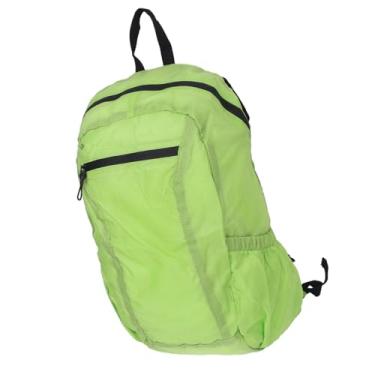 Imagem de Mochila de Acampamento Dobrável à Prova D'água Empacotável 20L Multifuncional Mochila de Caminhada Pano Oxford para Acampamento e Viagem (Grama Verde)