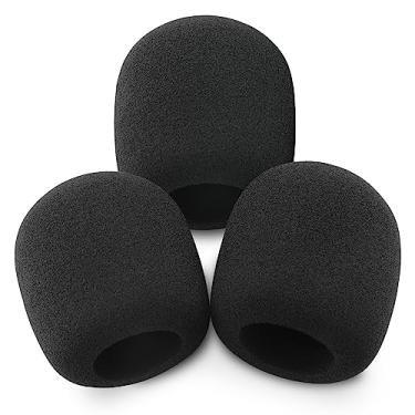 Imagem de LEFXMOPHY Filtro pop para capa de microfone Samson Q2U espuma de substituição, pacote com 3 para-brisas