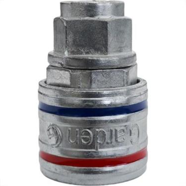 Imagem de Engate Rapido Para Ar Garden Zamac Cromado Rosca Femea 1/4'' - 10400E
