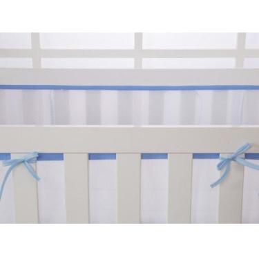 Imagem de Tela Respirável para Berço - Miguel Baby, Azul
