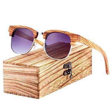 Imagem de Óculos de Sol Barcur Feminino Artesanal Polarizado Gradiente BC8101, 4