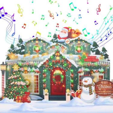 Imagem de Cartão de Natal 3D com Pop-Up e Música - XTF2015