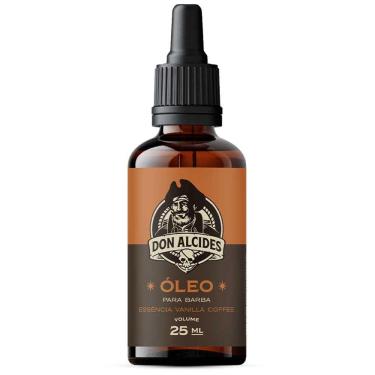 Imagem de Óleo para Barba Vanilla Coffee Fortalece e Hidrata 25mL Don Alcides