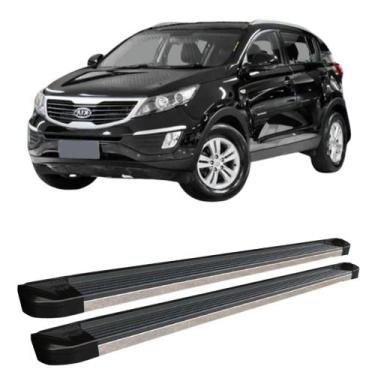 Imagem de Estribo Sportage 2011 2012 2013 2014 2015 2016 Preto Fosco - C&K