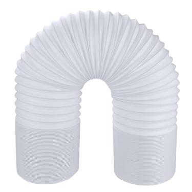 Imagem de Little World Mangueira de ar condicionado portátil com rosca anti-horário de 13 cm de diâmetro, compatível com mangueira de escape CA de 203 cm de comprimento