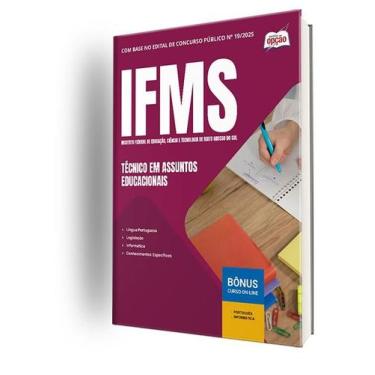 Imagem de Apostila IFMS  - Técnico em Assuntos Educacionais - Apostilas Opção