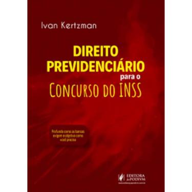 Imagem de Direito Previdenciário Para O Concurso Do Inss - 1ª Edição (2022)