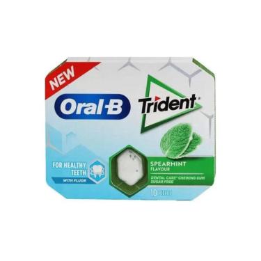 Imagem de Chiclete Trident Oral-B Spearmint Sugar Free Importado 17g