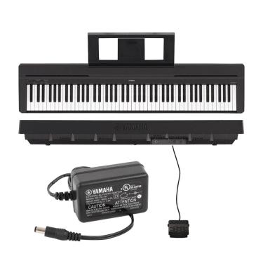 Imagem de Piano Digital 88 Teclas Com Fonte Bivolt Yamaha P45b Preto