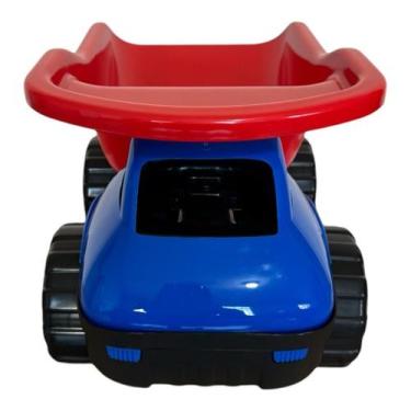 Imagem de Carrinho de Brinquedo - Caminhão Bravus com Caçamba - NoBrand, Azul, V