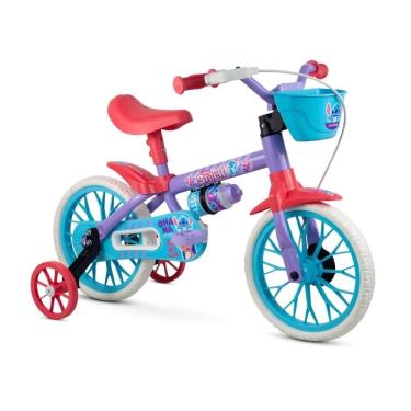 Imagem de Bicicleta Infantil Stitch Aro 12 Roxo 2025