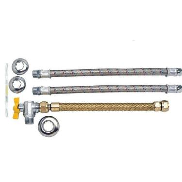 Imagem de Kit Ligação para Aquecedor de Água a Gás Jackwal, Com Tombak