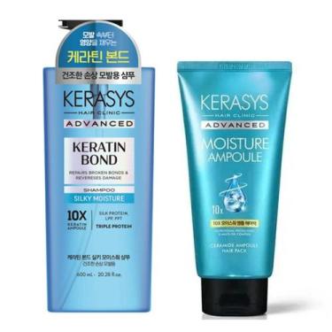 Imagem de Kerasys Kit Hidratação (Sh Keratin Bond Silky Moisture 600ml + Másc Am
