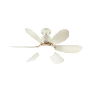 Imagem de Ventilador De Teto Silencioso Com Base E26/E27, Luz Noturna LED, Contr