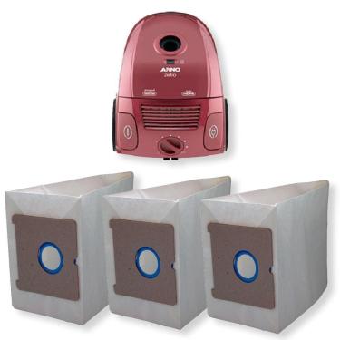 Imagem de 9 Saco Descartável Para Aspirador De Pó Arno Zelio