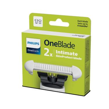 Imagem de Máquina de barbear Philips OneBlade 2x Intlmate SkinProtect Waterproof
