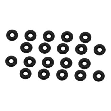 Imagem de simhoa 20 peças Scuba o Kit Selating Junta arruelas peças, borracha, compacto, picos de borracha de mergulho para tanques válvulas Tanques de mergulho, Preto