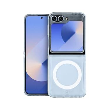 Imagem de Gshield Capa Case Capinha Transparente Compatível com MagSafe para Samsung Galaxy (Z Flip 6/ Z Flip 7 FE)