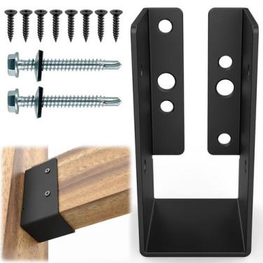 Imagem de Gancho de viga oculto IRONDIY 2 x 4 para moldura de madeira