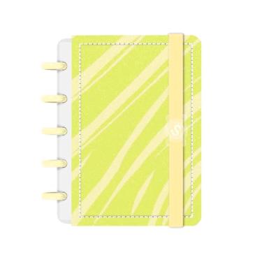 Imagem de Caderno De Disco Iscool Mini Glamour Color Listras Lima